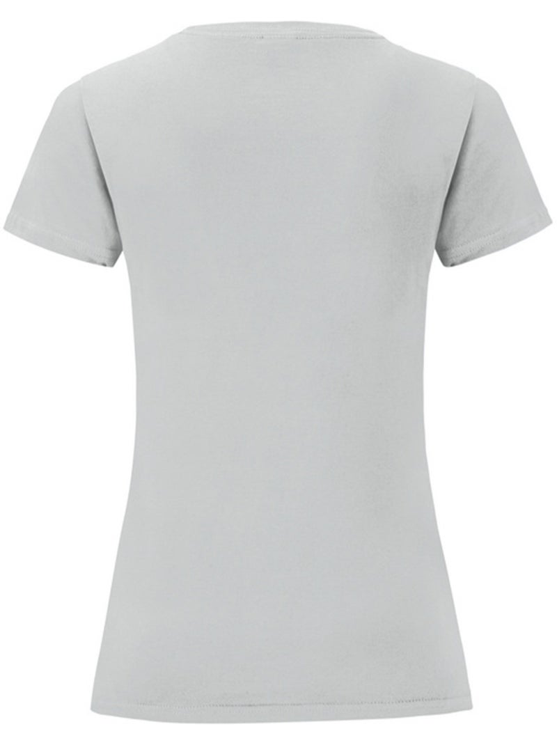 Fruit of the Loom - T-shirt ICONIC Gris Gris anthracite Blanc - Kiabi