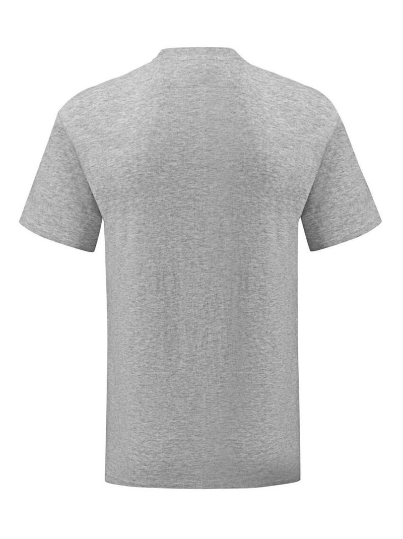 Fruit of the Loom - T-shirt ICONIC Gris Gris clair - Kiabi