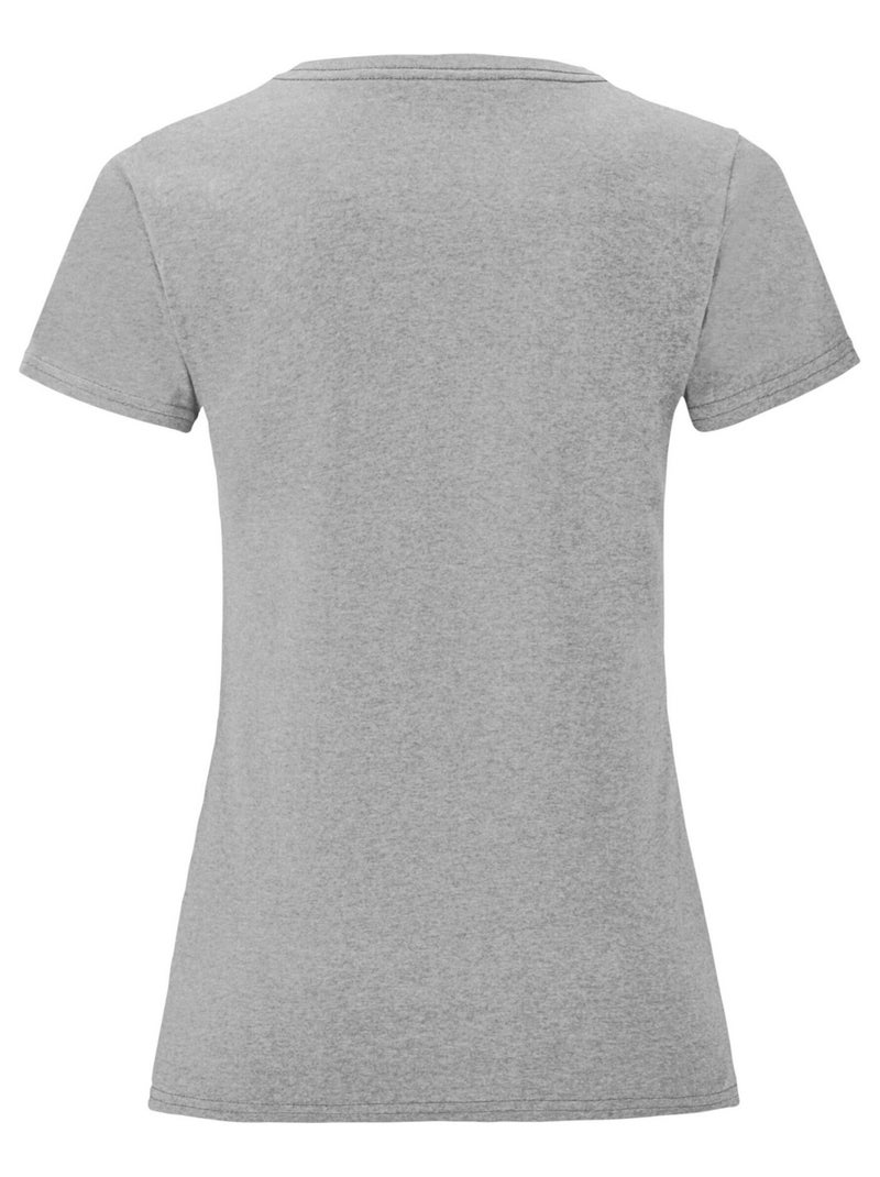 Fruit of the Loom - T-shirt ICONIC Gris Gris clair - Kiabi