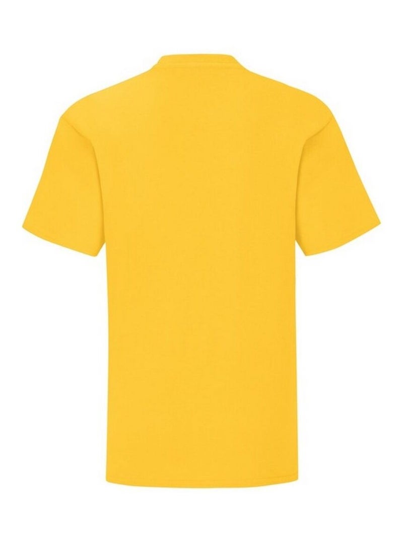Fruit of the Loom - T-shirt ICONIC Jaune - Kiabi