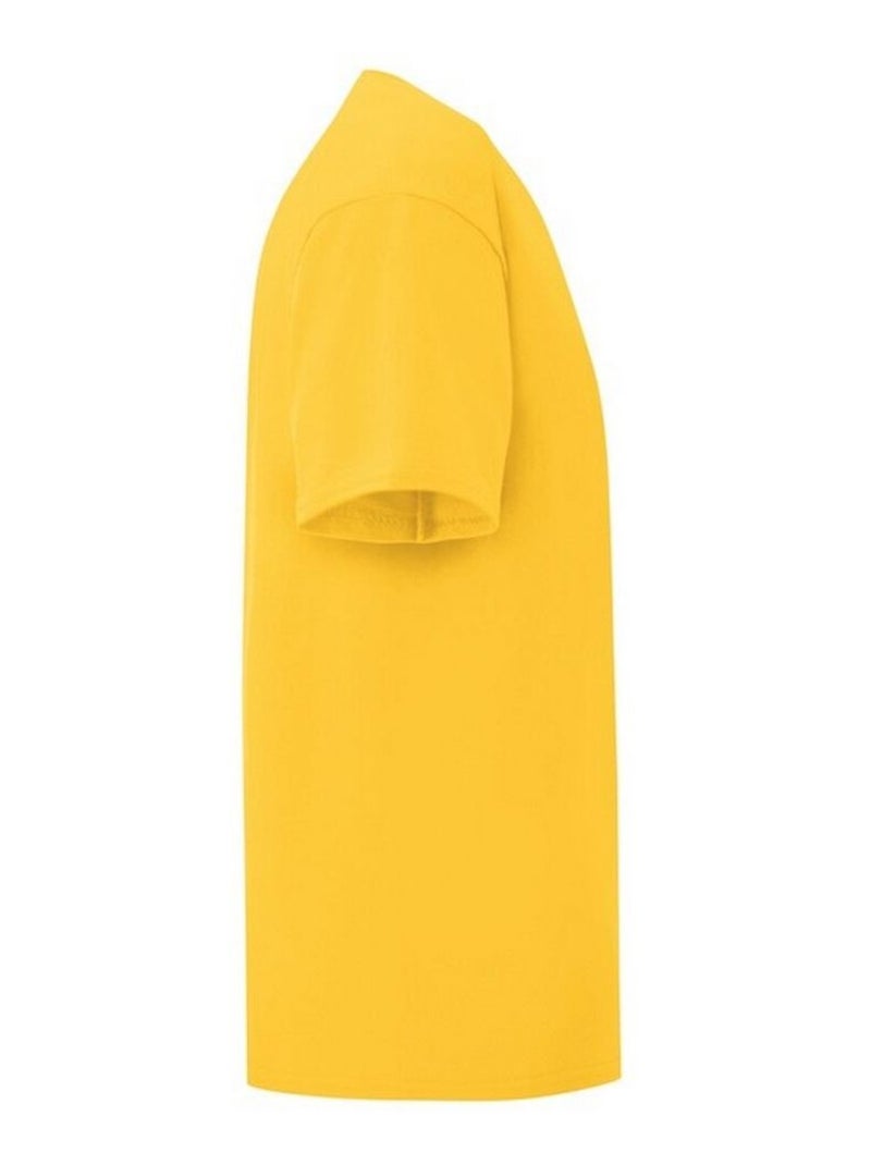 Fruit of the Loom - T-shirt ICONIC Jaune - Kiabi