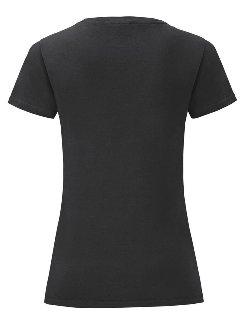 Fruit of the Loom - T-shirt ICONIC Noir - Kiabi