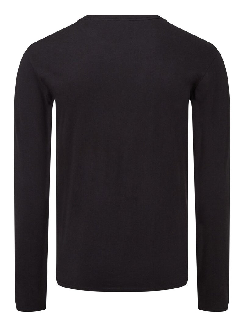 Fruit of the Loom - T-shirt ICONIC Noir - Kiabi