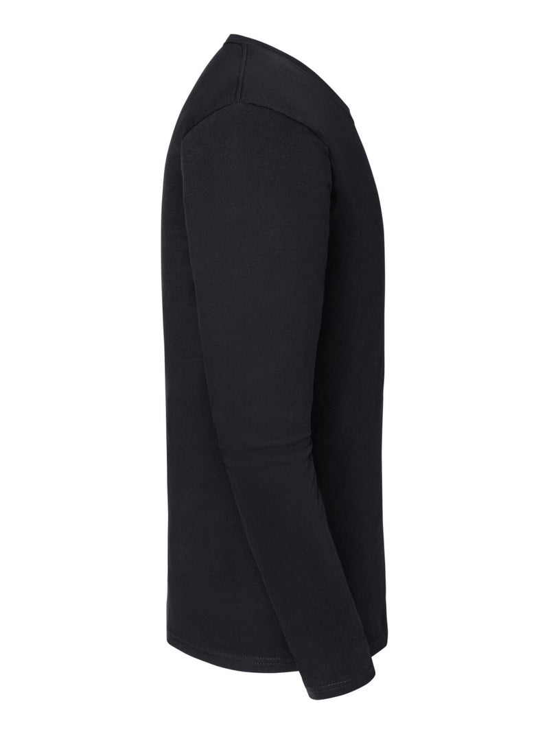 Fruit of the Loom - T-shirt ICONIC Noir - Kiabi