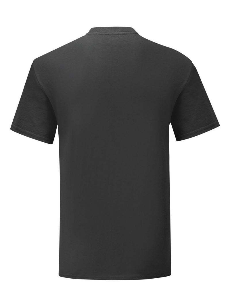 Fruit of the Loom - T-shirt ICONIC Noir - Kiabi