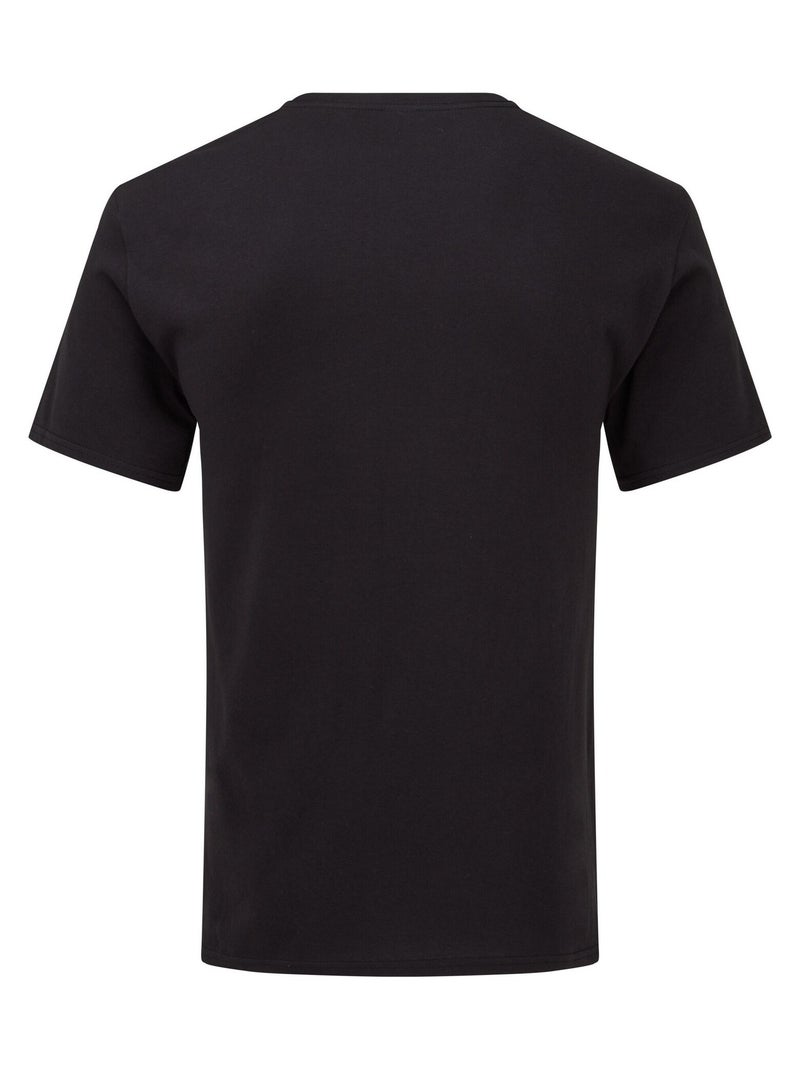 Fruit of the Loom - T-shirt ICONIC Noir - Kiabi