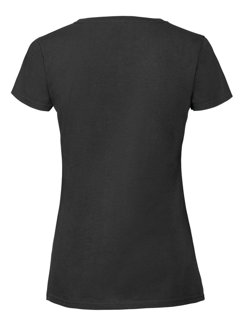 Fruit of the Loom - T-shirt ICONIC Noir - Kiabi