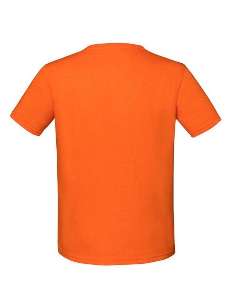 Fruit of the Loom - T-shirt ICONIC Orange - Kiabi