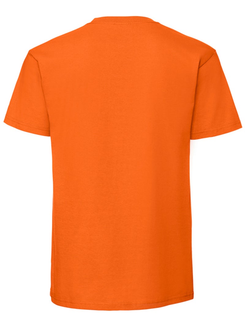 Fruit of the Loom - T-shirt ICONIC Orange - Kiabi