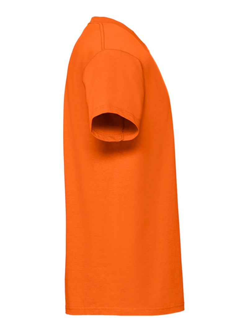 Fruit of the Loom - T-shirt ICONIC Orange - Kiabi
