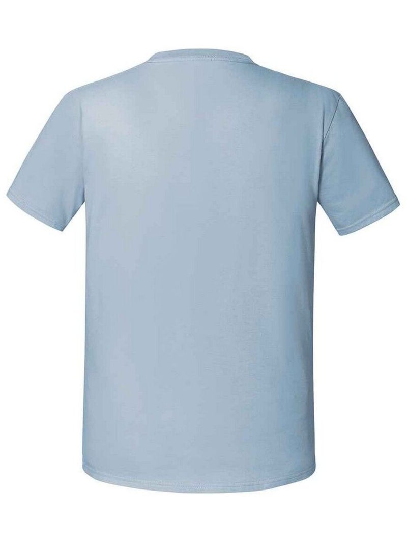Fruit of the Loom - T-shirt ICONIC PREMIUM Bleu clair - Kiabi