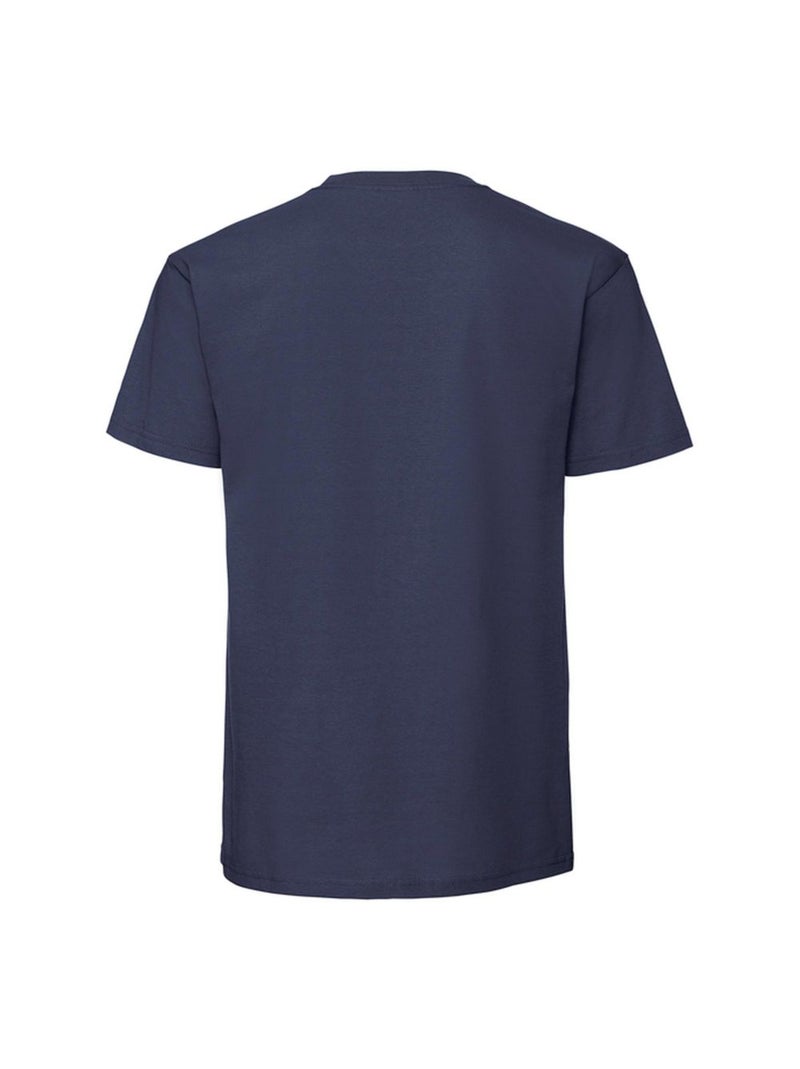 Fruit of the Loom - T-shirt ICONIC PREMIUM Bleu foncé - Kiabi
