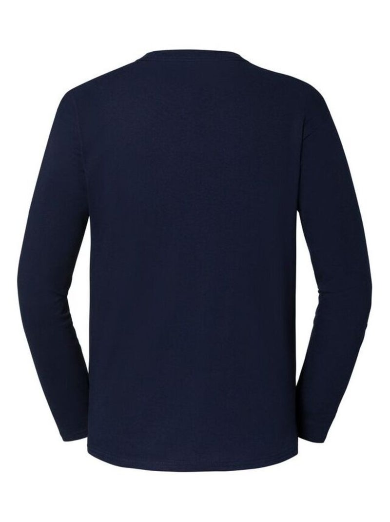 Fruit of the Loom - T-shirt ICONIC PREMIUM Bleu nuit - Kiabi