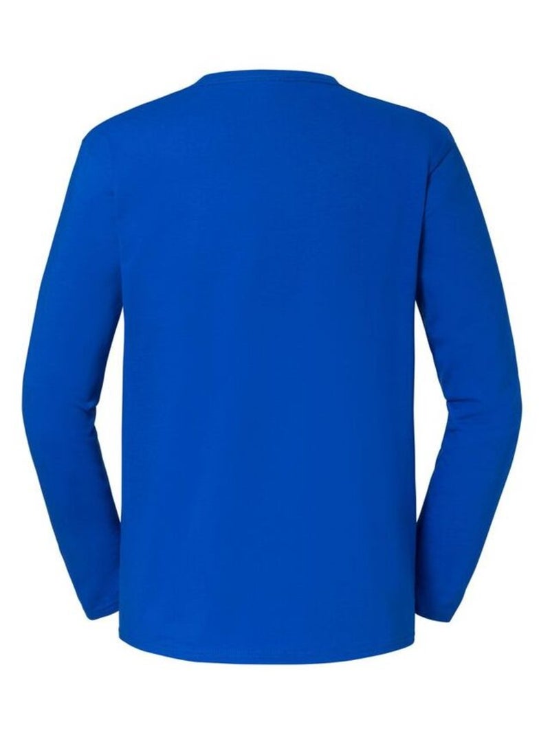 Fruit of the Loom - T-shirt ICONIC PREMIUM Bleu roi - Kiabi