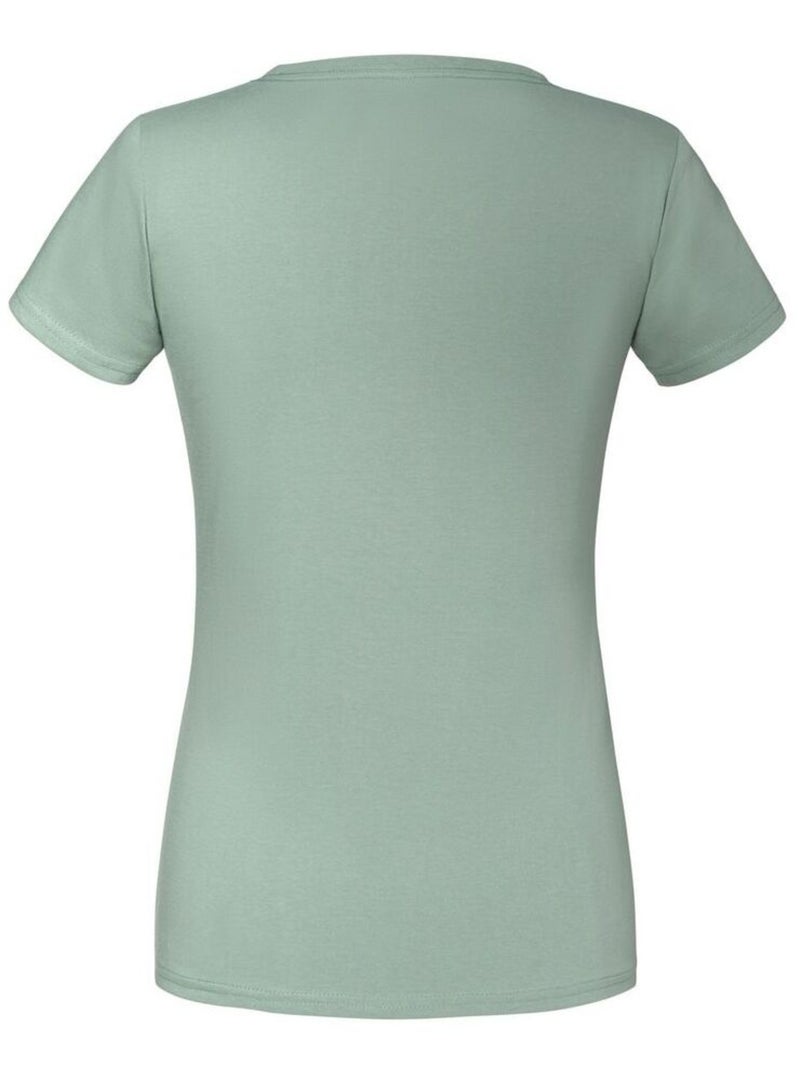 Fruit of the Loom - T-shirt ICONIC PREMIUM Gris Vert - Kiabi
