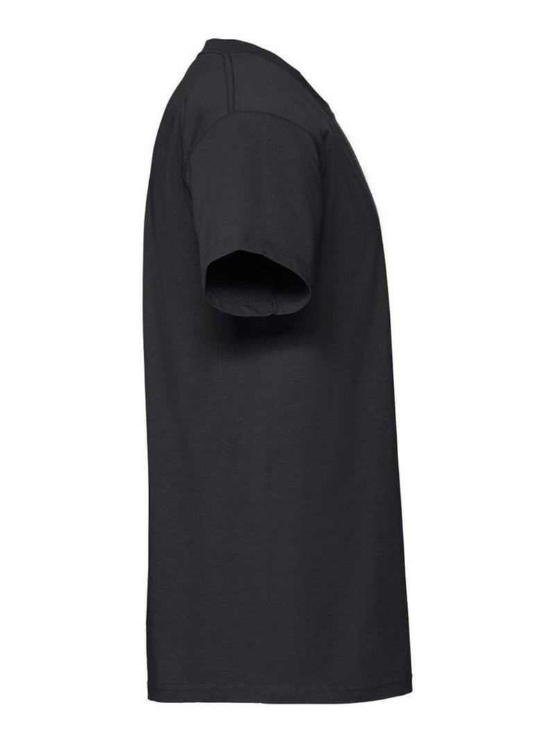 Fruit of the Loom - T-shirt ICONIC PREMIUM Noir - Kiabi