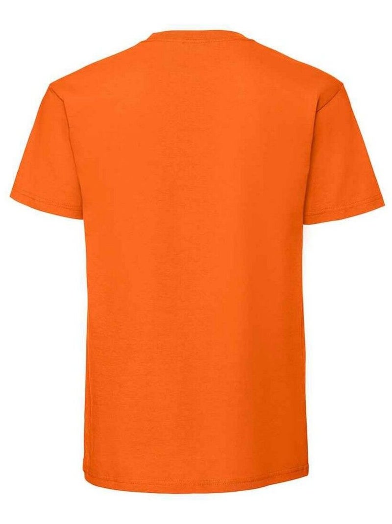 Fruit of the Loom - T-shirt ICONIC PREMIUM Orange - Kiabi