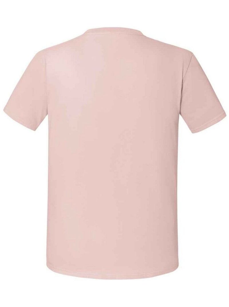 Fruit of the Loom - T-shirt ICONIC PREMIUM Rose pâle - Kiabi