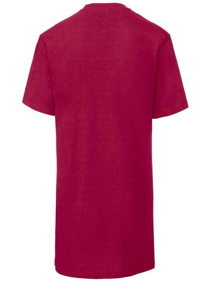 Fruit of the Loom - T-shirt ICONIC PREMIUM Rouge bordeaux - Kiabi