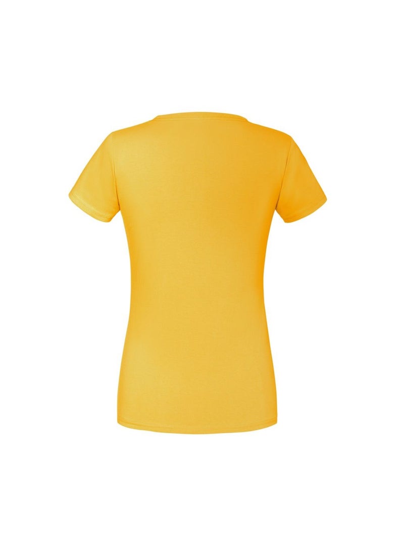 Fruit of the Loom - T-shirt ICONIC PREMIUM Tournesol - Kiabi