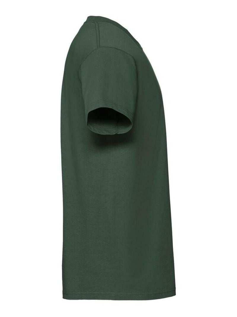 Fruit of the Loom - T-shirt ICONIC PREMIUM Vert bouteille - Kiabi