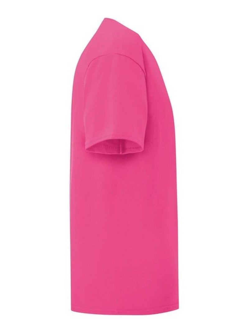 Fruit of the Loom - T-shirt ICONIC Rose fushia - Kiabi