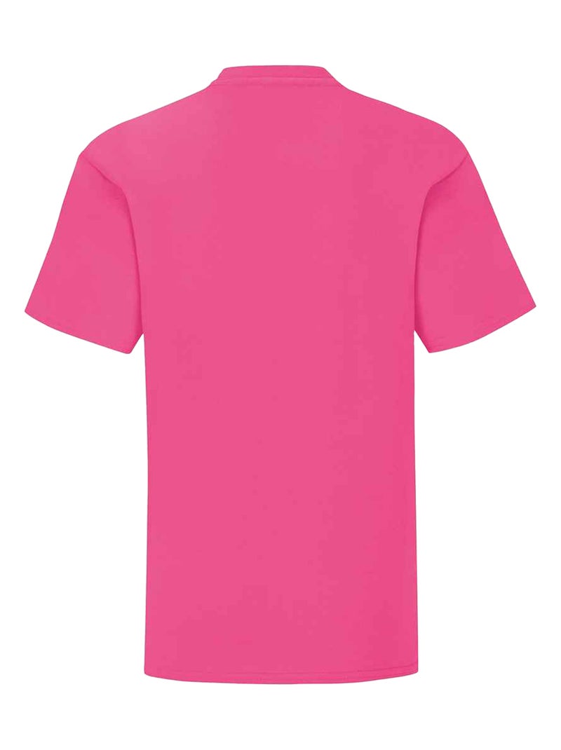 Fruit of the Loom - T-shirt ICONIC Rose fushia - Kiabi