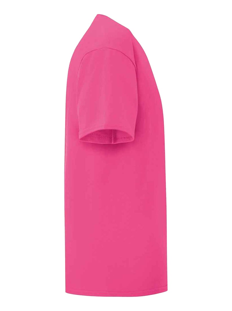 Fruit of the Loom - T-shirt ICONIC Rose fushia - Kiabi