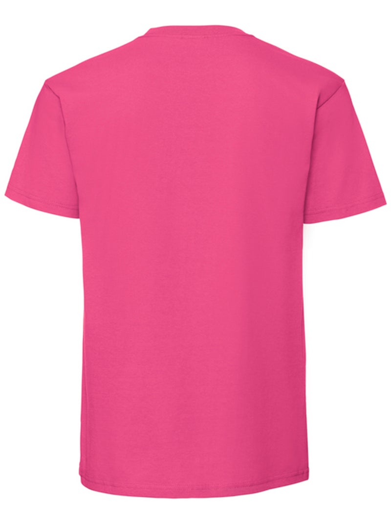 Fruit of the Loom - T-shirt ICONIC Rose fushia - Kiabi
