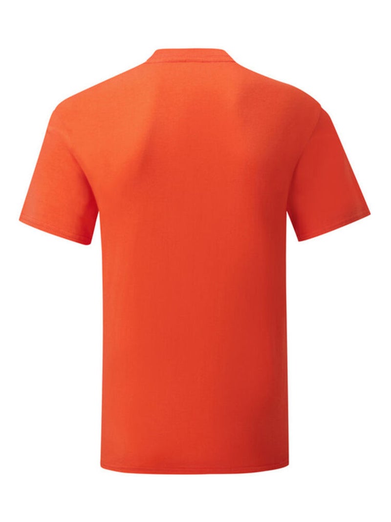 Fruit of the Loom - T-shirt ICONIC Rouge tomate - Kiabi