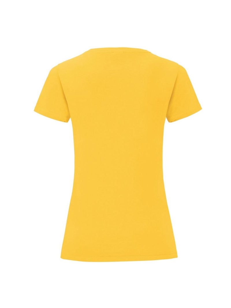 Fruit of the Loom - T-shirt ICONIC Tournesol - Kiabi