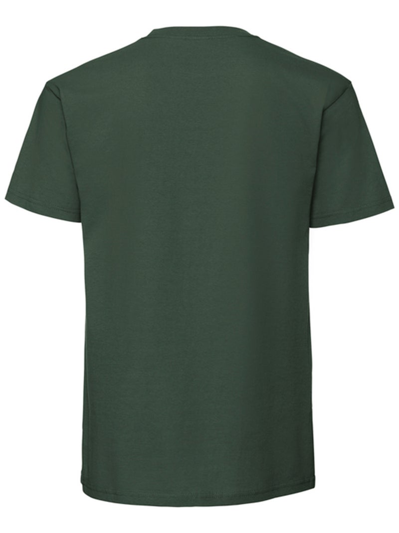 Fruit of the Loom - T-shirt ICONIC Vert bouteille - Kiabi
