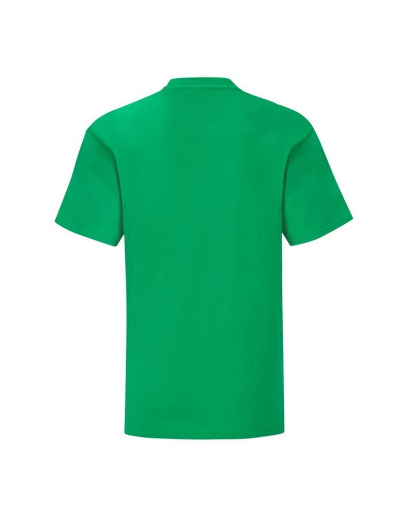 Fruit of the Loom - T-shirt ICONIC Vert émeraude - Kiabi