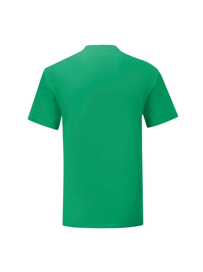 Fruit of the Loom - T-shirt ICONIC Vert émeraude - Kiabi