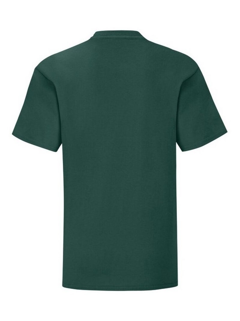 Fruit of the Loom - T-shirt ICONIC Vert forêt - Kiabi