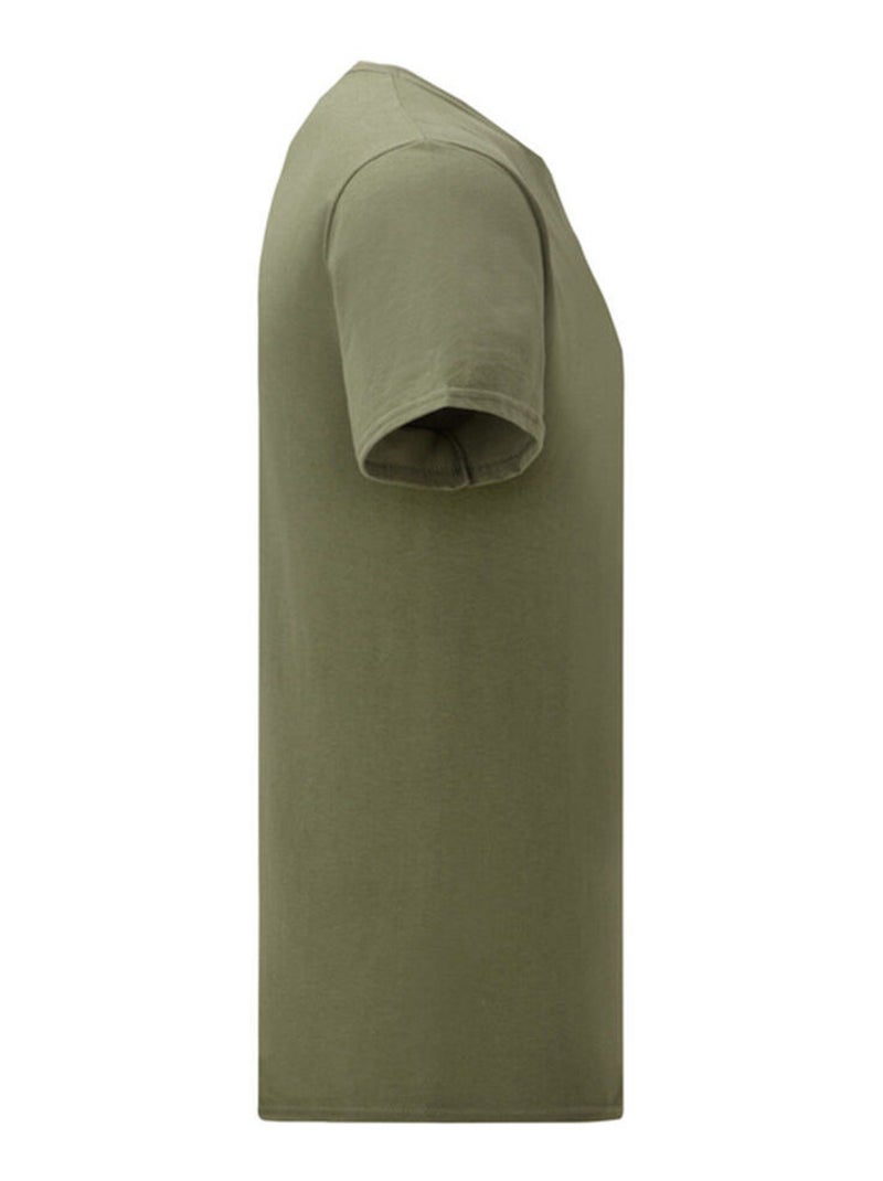 Fruit of the Loom - T-shirt ICONIC Vert olive - Kiabi