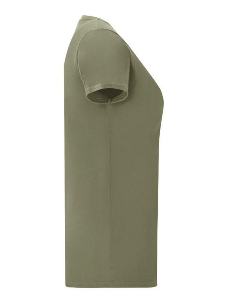 Fruit of the Loom - T-shirt ICONIC Vert olive - Kiabi
