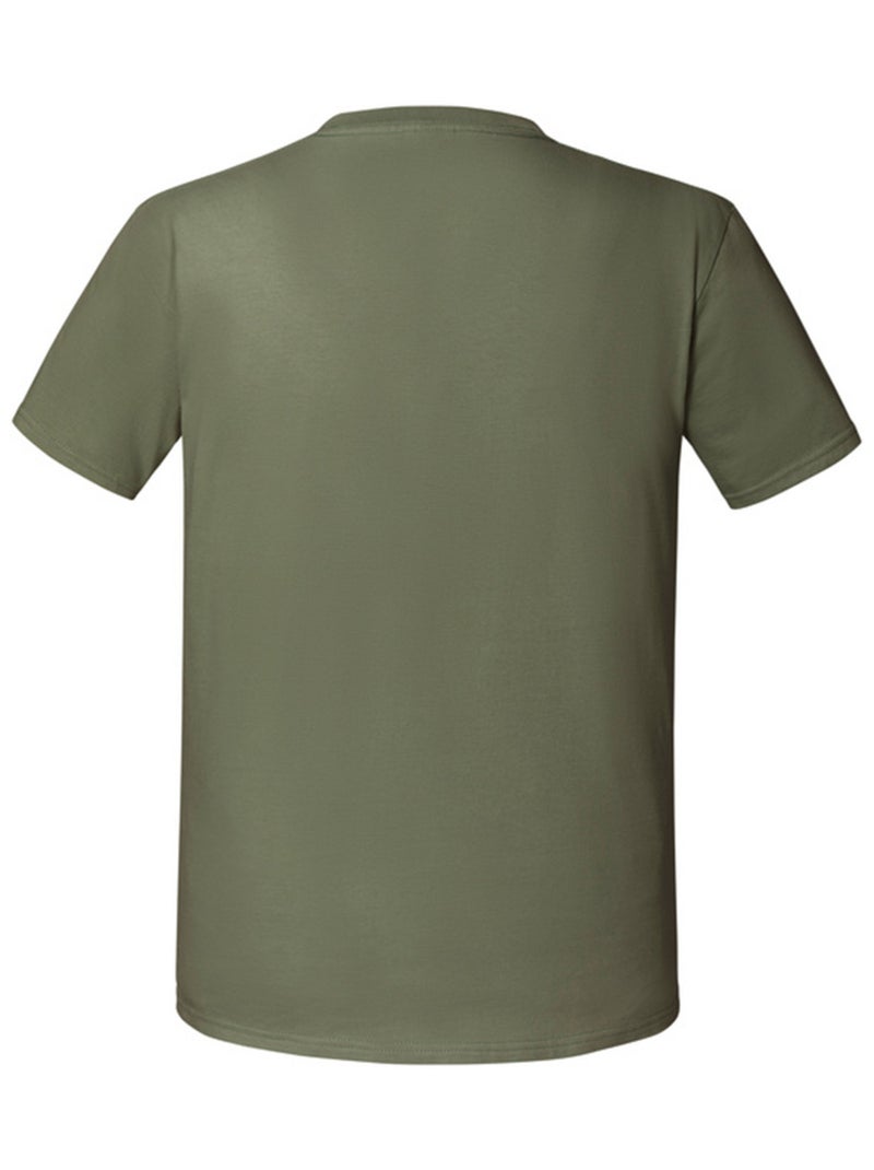 Fruit of the Loom - T-shirt ICONIC Vert olive - Kiabi