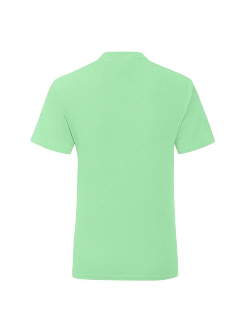Fruit of the Loom - T-shirt ICONIC Vert pastel - Kiabi