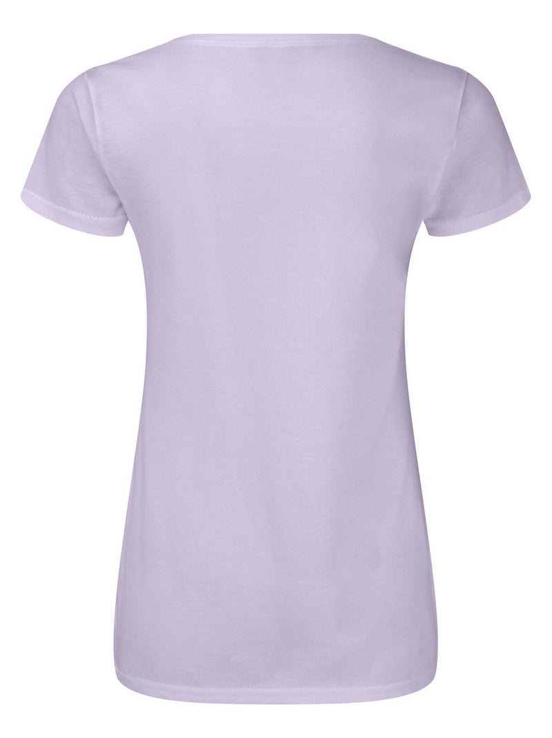 Fruit of the Loom - T-shirt ICONIC Violet clair - Kiabi