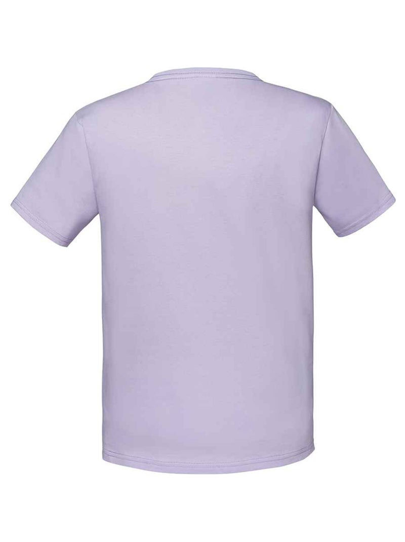 Fruit of the Loom - T-shirt ICONIC Violet clair - Kiabi