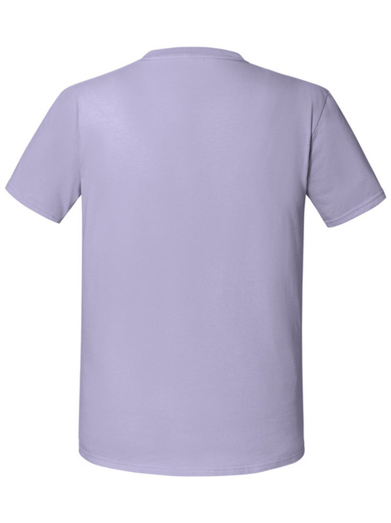 Fruit of the Loom - T-shirt ICONIC Violet clair - Kiabi