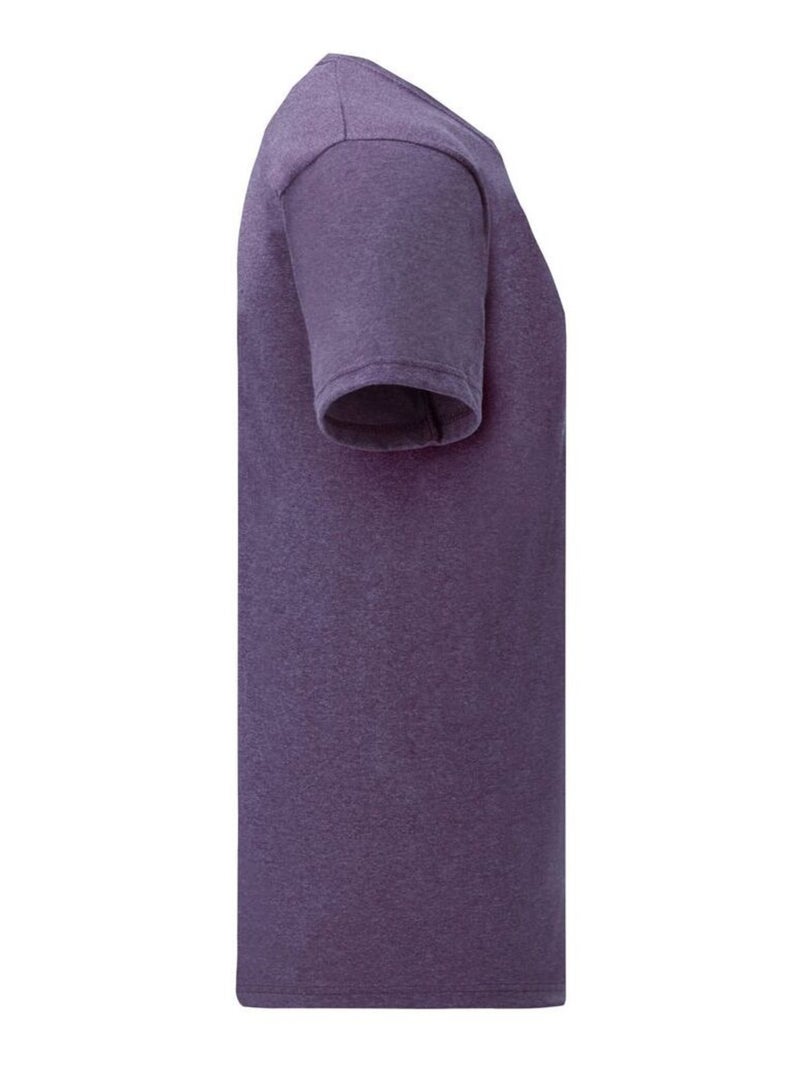 Fruit of the Loom - T-shirt ICONIC Violet foncé - Kiabi