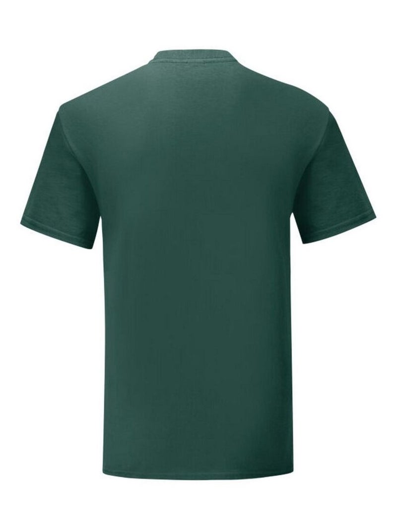 Fruit Of The Loom - T-shirt manches courtes ICONIC Vert forêt - Kiabi