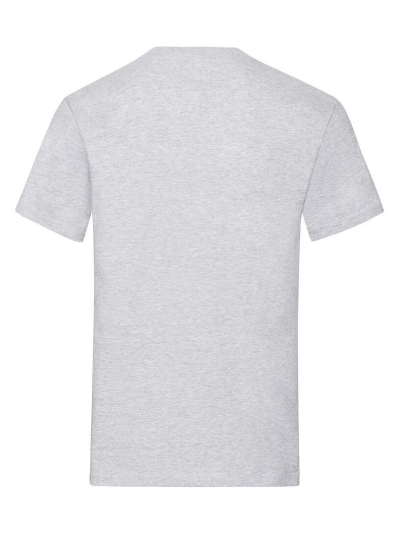 Fruit of the Loom - T-shirt motif/style Chiné Gris chiné - Kiabi