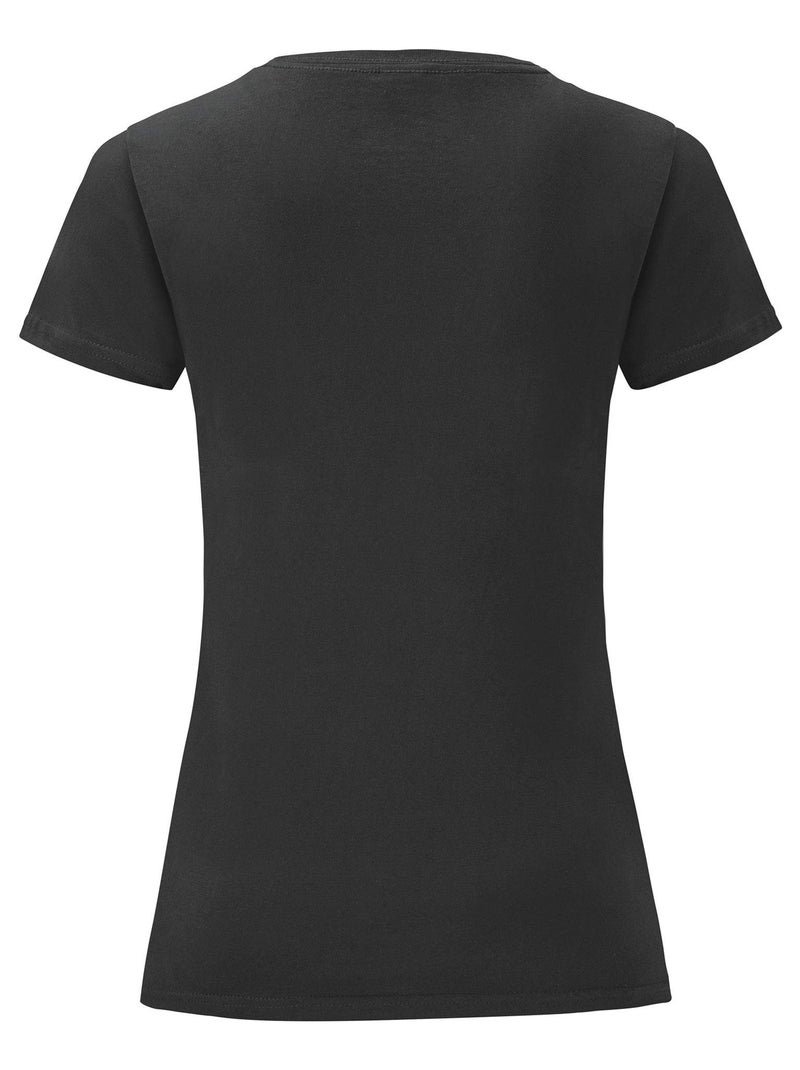 Fruit of the Loom - T-shirt motif/style logo Noir - Kiabi