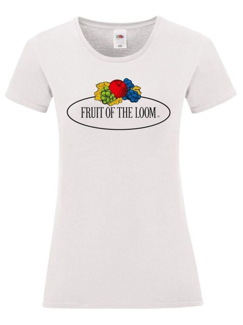 Fruit of the Loom - T-shirt motif/style rétro - Kiabi