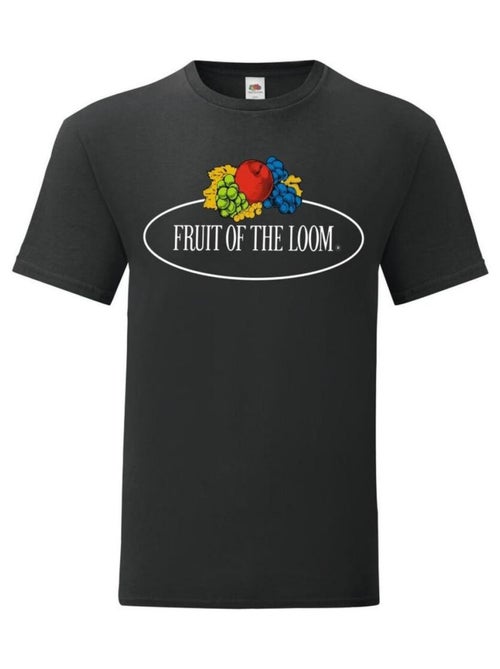 Fruit of the Loom - T-shirt motif/style rétro - Kiabi