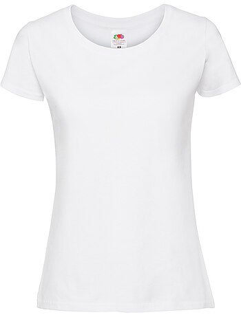 Fruit of the Loom - T-shirt motif/style uni ICONIC
