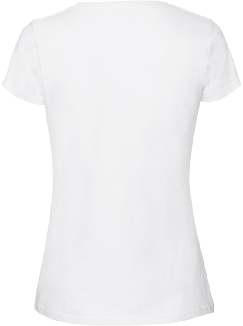 Fruit of the Loom - T-shirt motif/style uni ICONIC Blanc - Kiabi
